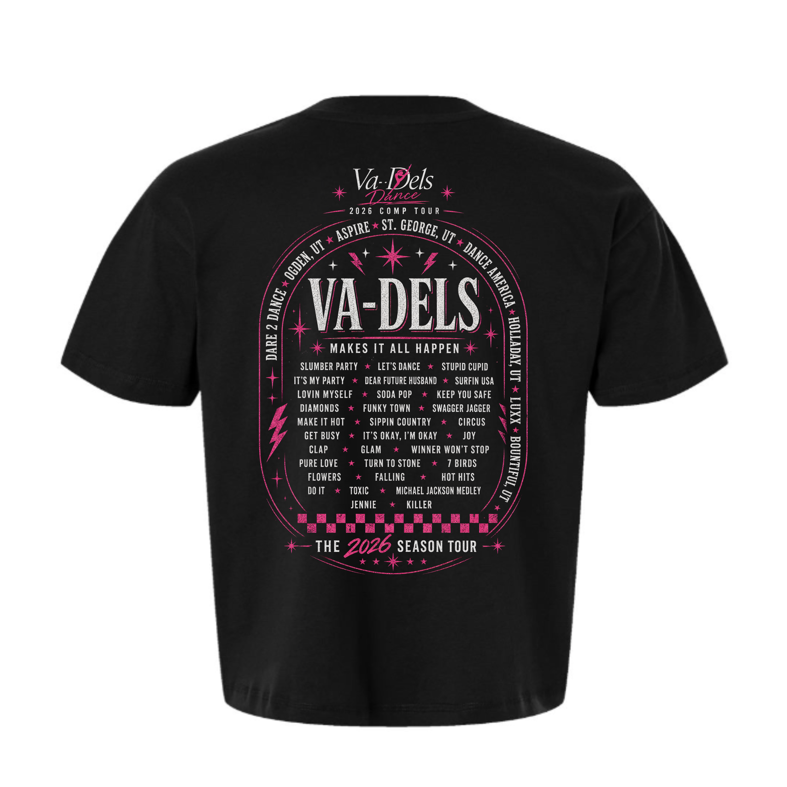Vadels 2026 Comp Tour Tee