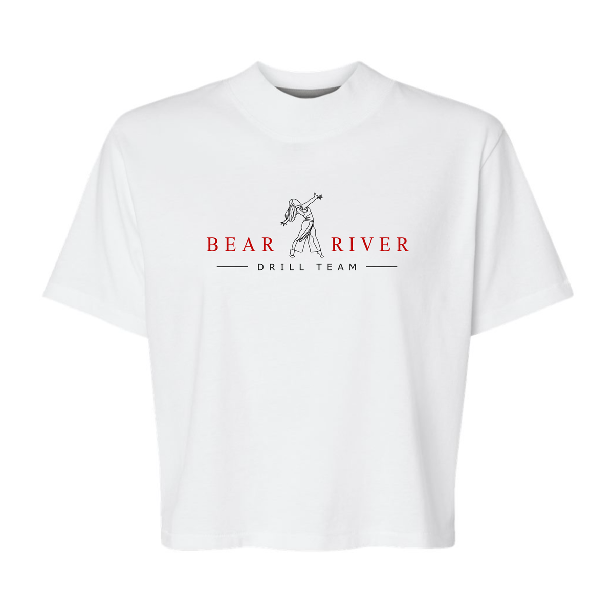Movement Drill Team Boxy Cropped Tee